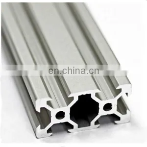 Shengxin Anodized V T U Channel Slot Extruded Industrial Guide Rail Per Ton Of Aluminum Profile thumbnail-3