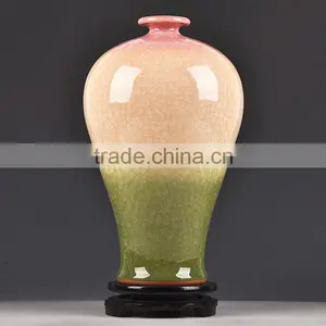 2015 Hot Sell Modern Glazed Ceramic Flower Vase for Decoration/Decorative Flower Vase thumbnail-3