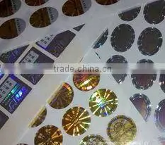 Embossed Hologram Film 3d Laser Hologram Display Sticker Led thumbnail-1