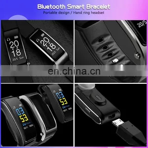 Smart Watch Headphones 2 In 1 Latest 2020 Shenzhen Wear Os Sports Bracelet Wristband Electronic Watch Smart Manufacturer thumbnail-5