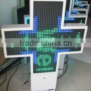 Display Animation,Graphics,Word,Time,Temperature Led Cross Sign thumbnail-1