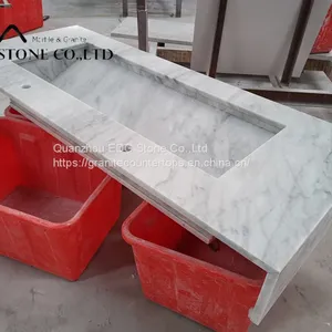 Chinese Factory Hot Sale Marble Stone New Bathroom Vanity thumbnail-1