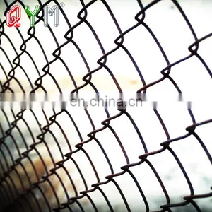 Diamond Wire Mesh Stadium Fence Chain Link Fence thumbnail-1