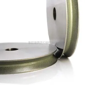 V Groove Grinding Wheels or Glass Edging Beveling Machine Pencil Edge Abrasive Wheel Arc Shape Medium Grit thumbnail-4
