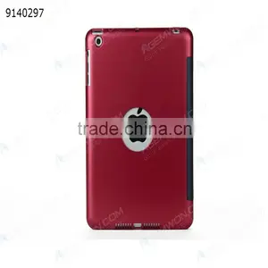 Bluetooth Keyboard for IPad Mini,red Aluminum Bluetooth Keyboard Stand Case thumbnail-1
