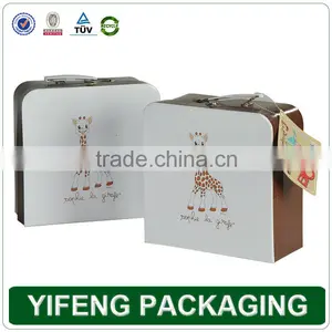 Handmade Paper Packaging Baby Cute Shoes Box For Kids Shoes thumbnail-4