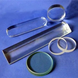 Precision 0.3mm~30mm Polished Glass Lens Sapphire Optical Window Jewel Rod Piston Optical Instruments thumbnail-2