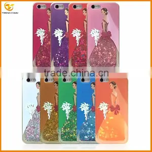 China Wedding Dress Liquid Cover Case for Iphone 6 Plus thumbnail-5