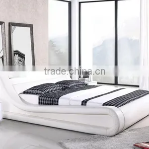 2016 New Bedroom Furniture Furniture,wall Mounted Bed,genuine Leather Bed for Christmas Promotion thumbnail-1