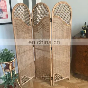 Rattan Cane Webbing Divider - Folding Screen - Room Divider Ms Rosie :+84 974 399 971 (WS) thumbnail-3