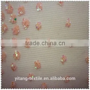 Dress Fabric Mesh With Glitter thumbnail-1