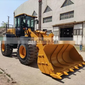Cheap Construction Heavy Duty 5.0ton Front Wheel Loader ZL50 Compact Front Loader thumbnail-1