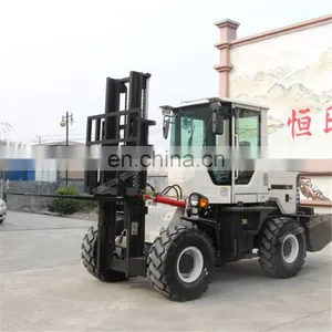 3 Ton Rough Terrain Forklift Off-road Diesel Forklift for Sale thumbnail-4