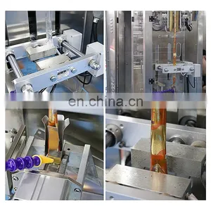 Low Price Milk Poudre Coffee Powder Sachet VFFS Sealing Fully Automatic Small Pack Filling Envasadora Vertical Packing Machine thumbnail-4