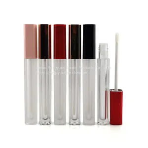 Cosmetic Packaging Empty Vendors Matte Lipgloss Containers White Pink Lipgloss Tubes Custom Logo thumbnail-4