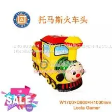 Guangdong Zhongshan Tai Le Tour Indoor and Outdoor Self-service Coin-operated Rocking Car Rocking Machine Small Video Game Video Screen Game Thomas Locomotive Amusement Equipment thumbnail-1