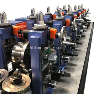 Simple Low Maintenance Carbon Steel Round/Square Pipe Production Line thumbnail-3