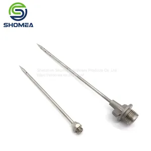Shomea Customized Food Grade 304/ 316 Stainless Steel Marinade Needle With Side Hole thumbnail-5