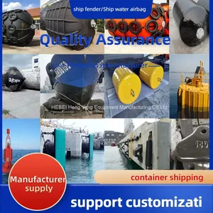 Rubber Ship Launching Marine Airbag, Air Balloon, Inflatable Rollers Bag for Vessel Haul Out and Pull to Shore, Salvage & Heavy Lifting thumbnail-4