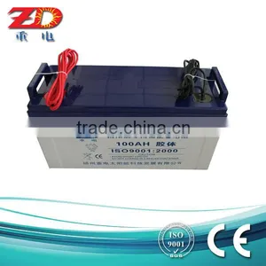 12v Deep Cycle Lead Acid Agm Storage Battery 100ah Charger thumbnail-1