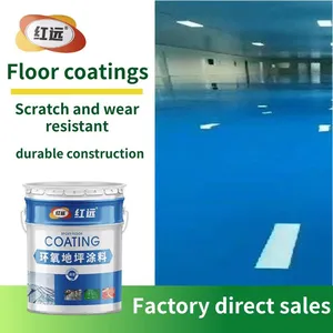 Waterborne Epoxy Floor Paint Wear-resistant Cement Floor Workshop Building Waterproof Resin Paint thumbnail-5