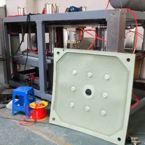 PP Membrane Hot Chamber Press Frame Filter Plate Sheet Board Welding Machine Hydraulic Lock Nut Type Retched Type Screw thumbnail-5