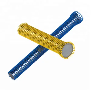 Polyethylene PE Plastic Netting Protection Telescopic Elastic Tubular Shaft Plastic Mesh Netting thumbnail-2
