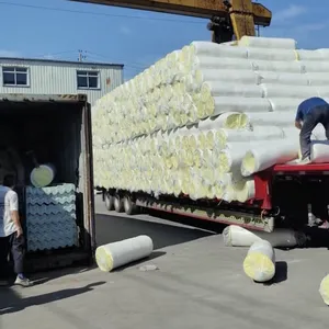 Fiberglass Insulation Roll Width 1.2m, Density 12kg/m3 With or Without Paper/aluminum Foil thumbnail-3