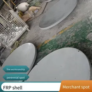Hengshi Customized Fiberglass Drone Hoods, Agricultural Machinery and Vehicle Accessories, Fiberglass Cover Plates, Customized Special-shaped Parts thumbnail-1