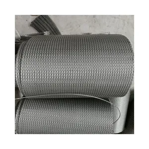 Metal Conveyor Mesh Belt High Temperature Resistant Food Dryer Conveyor Belt Industrial Conveyor Cleaning Machine Mesh Belt thumbnail-4