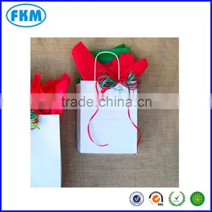 White Kraft Paper Bags Merchandise Shopping Party Favor Gift 10"x8" Lot Handles thumbnail-5