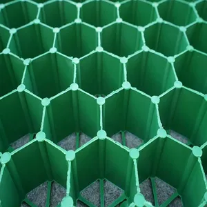 Grass Paving Grid HDPE High-Strength Honeycomb 500 × 500 Mm, Permeable Paving Panels for Slope Greening and Gravel Stabilisation thumbnail-5