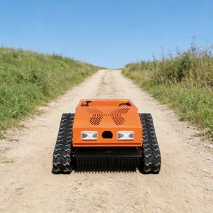 Zero Turn Mower Remote Control Lawn Mower 550mm Cut 35 Degree Slope 4km/h Speed for Football Field thumbnail-1