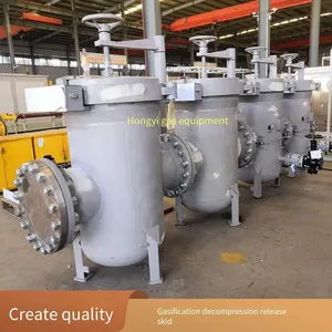 Cng Pressure Reduction and Metering Skid, Natural Gas Pressure Reduction and Metering Equipment, Pressure Regulating Cabinet, Skid-mounted Vehicle Gas Supply Equipment, Hongyi thumbnail-4