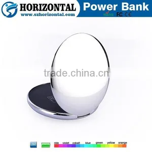 High Capacity Fashion Mirror Power Bank 4000mah,universal Power Bank With fc ce Rohs thumbnail-3