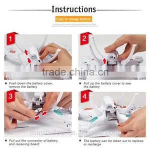 Factory Price 2.4G 4CH 6-axis Wifi 2MP HD Camera UFO Drone Syma X5sw Quality Choice thumbnail-5