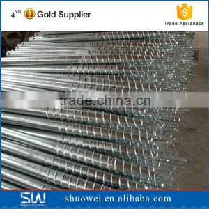 Hot Dipped Galvanized Ground Screw Anchor for Solar thumbnail-2