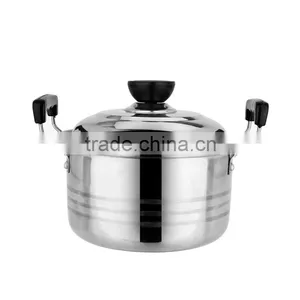 Hot Sale SS410 Stainless Steel Hot Pot Stainless Steel Cooking Pot thumbnail-4