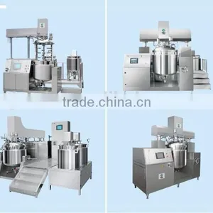 Automatic Hydraulic Lifting Vacuum Emulsifying Mixer Machine for Cream/vacuum Mixer thumbnail-2