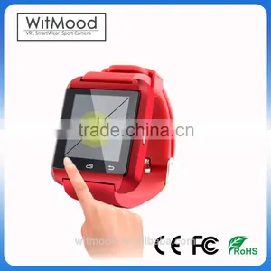 U8 Single Sim Card Smartwatch, u8 Smart Watch Manufacture ce Rohs Wholesale Wifi Smart Watch Camera thumbnail-4
