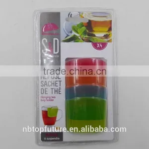4pc Hanging Tea Bag Holder thumbnail-1