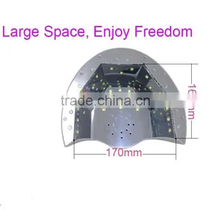 White Housing 42w Sunshine Led Nail Lamp With Fan thumbnail-5