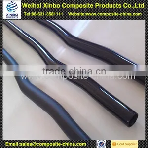 Carbon Fiber Outrigger Paddle ,3K Weave Carbon Fiber Bent Kayak Paddle Shaft , thumbnail-1