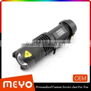 Customize Painting Military Grade Tactical WaterProof Flashlight LED thumbnail-1