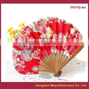 2015 Fabric Hand Held Fan for Business Present Shell Shape thumbnail-1