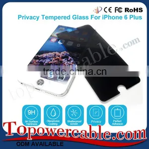For Iphone 6 Plus Anti-Spy Privacy Tempered Glass Screen Protector Film thumbnail-1