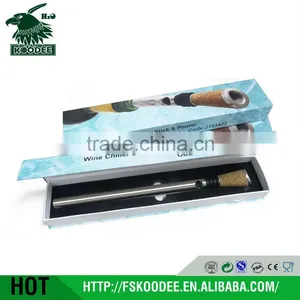 2016 Good Quality Stainless Steel Wine Chill Stick thumbnail-1