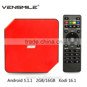 Vensmile M8S Plus Smart TV Box With 2GB 16GB Storage Kodi Streaming TV Box Support Android 5.1 TV Box M8S Plus thumbnail-1