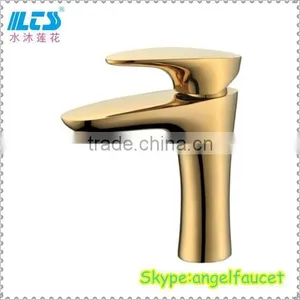 Gold Bathroom Faucet High Lever Good Price thumbnail-1