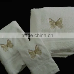 Cotton Embroidered Towel for Washing Face thumbnail-1